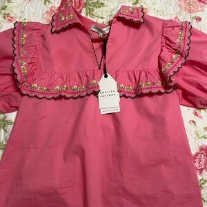 NWT English Factory Pink Top